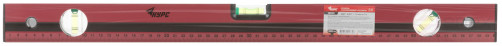 Optima level, 3 eyes, red body, milled working face, 600 mm scale