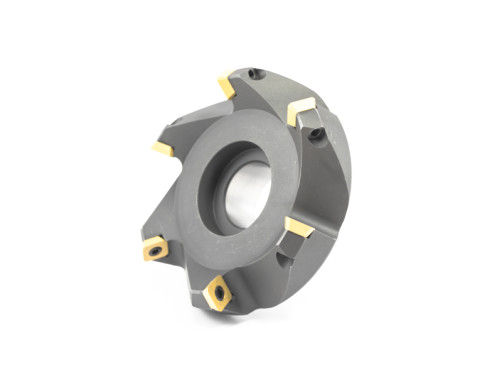 End mill 100 with mechanical fastening 4gr. pl. SEHW 1204AFTN Z=6 dpos=32 AF245-R100.07.06.B32 "Russian Tool" (RI)