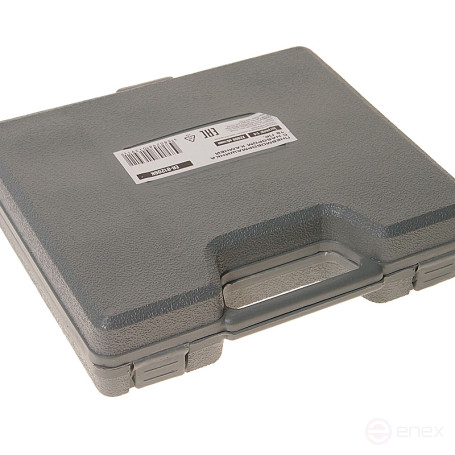 Пневмобормашинка ER-81206K (пневмошлифовальная) с набором камней 16 предметов 1/4 22000 об/мин в кейсе ЭВРИКА /1/25