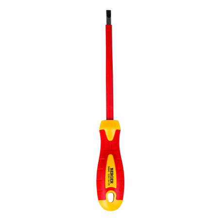 0.6x3.5x100mm Dielectric Slotted Screwdriver up to 1000V BERGER