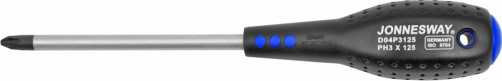 D04P3125 Screwdriver rod cross FULL STAR, PH3x125 mm