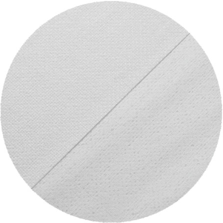 Puretech® W3 Non-woven cleaning material, 60g/m2, 1 layer, white, 30x34cm, 500l/roll