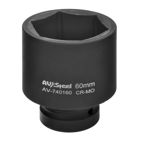 Головка ударная 6-гранная 1" удлиненная 60 мм