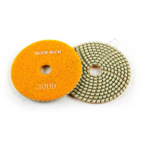 Diamond flexible grinding wheel TECH-NICK GABBRO 100x2.5mm, P 3000