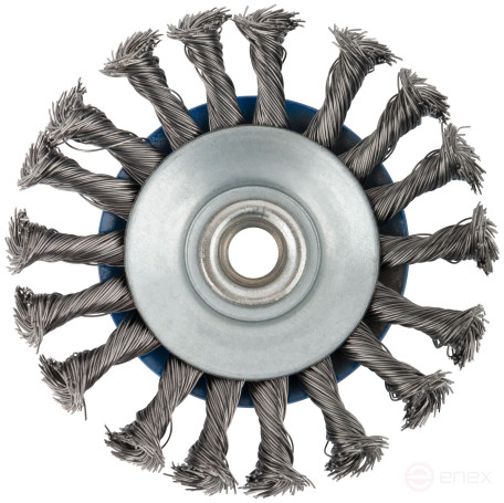 Cornice, type "wheel" with tilt, nut M14, steel twisted wire 115 mm