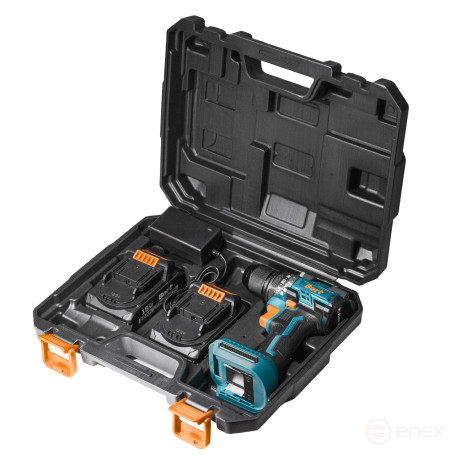 Дрель-шуруповерт аккумуляторная BORT BAB-21-BLK (2x1,5Ah)