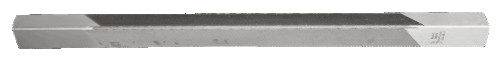 Triangular file without shank for sharpening band saws 9x216 mm