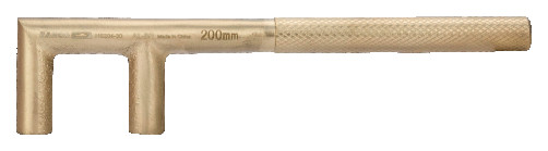 IB Valve hook (aluminum/bronze), 32x300 mm