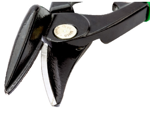 Ножницы по металлу со смещением для правого и прямого реза для средних/твердых материалов 280 мм