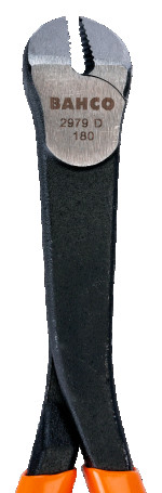 Плоскогубцы для гаек рукоятки с покрытием из ПВХ, оксидированные, 180 мм