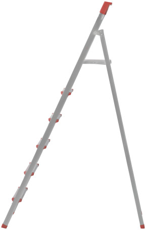 Steel ladder, 6 steps, weight 7.65 kg