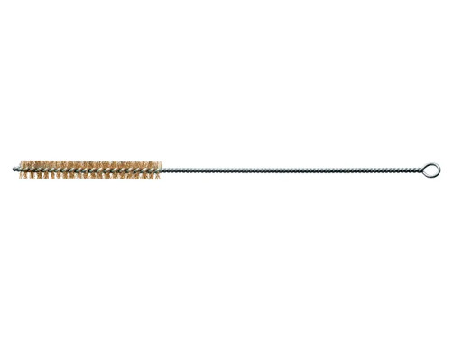 IBZ brush ruff, 500*100 mm, diameter 25 mm, brass corrugated wire MES 0.20 mm, shank 2.5 mm
