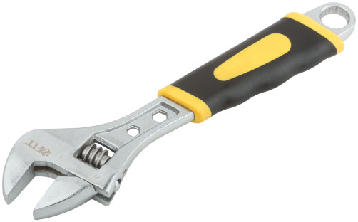 Adjustable wrench "Start", PVC pad on the handle 200 mm (24 mm)