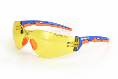 Safety glasses open O15 HAMMER ACTIVE DIAMOND (2-1.2 pcs) with soft nose guard, 30 pcs.