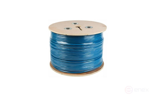 Кабель витая пара FTP 4 нг-LSHF CAT5E 24AWG Cu Ripo Standart , 305м.,Fluke (КВСПВэ-5e LS нг (А)-HF 4*2*0.5), синий