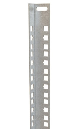 CPR19-12U-ZN 19" mounting profile height 12U, for cabinets TWB, galvanized (2 pcs. included)