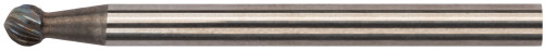 Шарошка карбидная Профи, штифт 3 мм (мини), сферическая