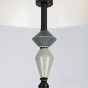 7096-601 Торшер светильник Rivoli Alisia 7096-601 1 х Е27 60 Вт классика