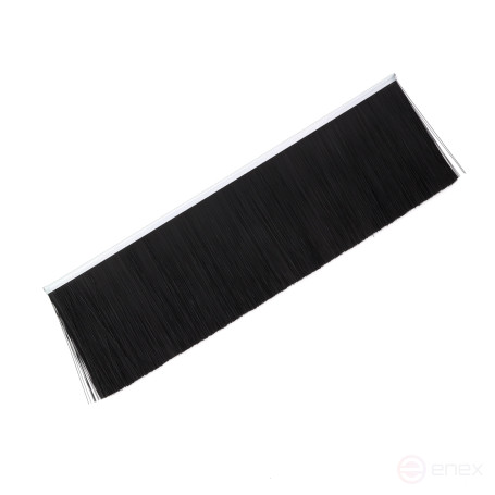 Strip brush linear sealer 2500*90*5 , pile height 85 mm PPL black 0.25 (EB-1125)