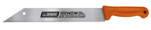 A knife for thermal insulation with a "Pro" tooth
