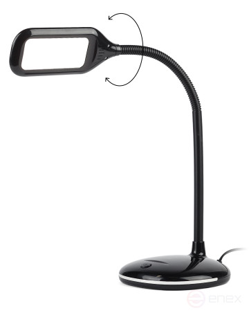 Настольный светильник ЭРА NLED-477-8W-BK светодиодный черный