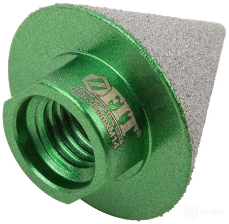 Diamond cone milling cutter for USM Profi, shank M14, 2-38 mm