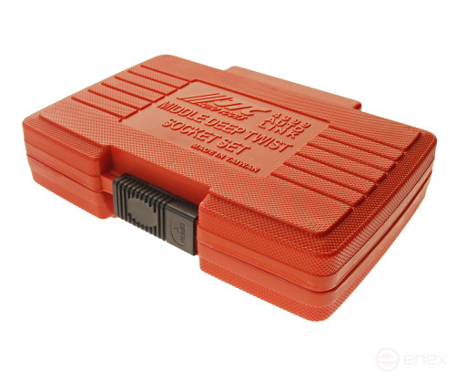 Набор головок для поврежденных болтов 1/2" 17-24мм 9 предметов JTC