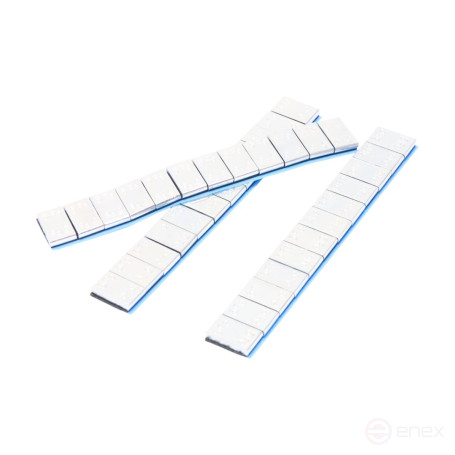 ACG 0086 Fe 100 LUXOR Груза самокл. оцинков 60 г (12*5) синий скотч с кромкой квадрат.(100 шт/уп) 1029421