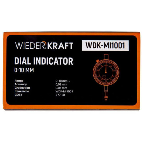 WDK-MI1001 Индикатор часового типа 0-10 мм