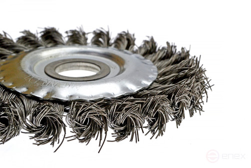 Кордщетка для УШМ, радиальная витая, 125мм, для нержавейки, ЧЕГЛОК (60)