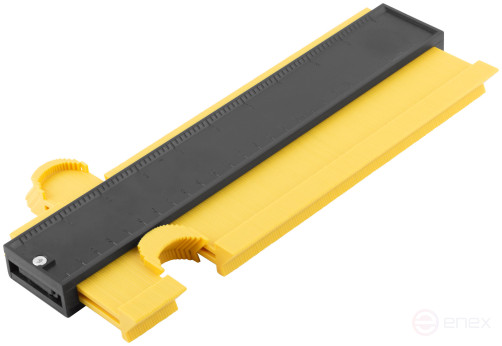 Marking template for tiles, plastic 250x100 mm