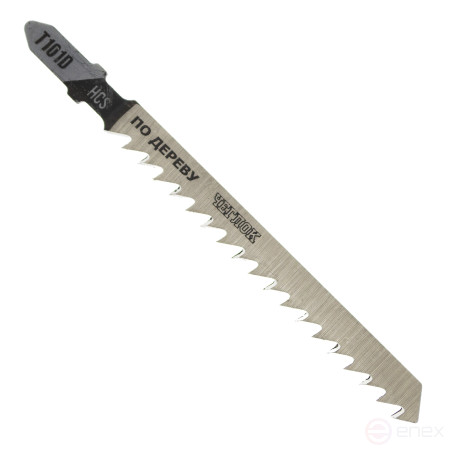 Wood jigsaw file, T101D HCS, 100x75mm, 4mm pitch, pack of 5 pcs, Cheglok