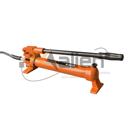 Manual hydraulic two-stage pump RNG-7010 (700 bar, 1.0 L, RVD 1.8 m) MALIEN