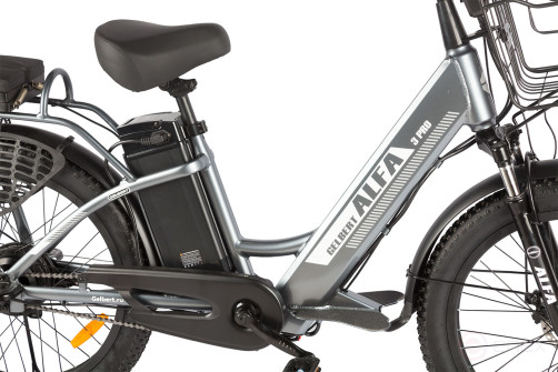 Электровелосипед Gelbert ALFA 3 PRO, серый