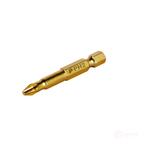 Screwdriver bit PRACTICE "Expert" PH-2 x 50mm Tin (1 pc.), blister