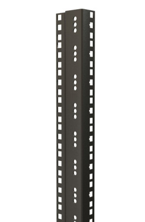 CTR19-42U-RAL9005 19" монтажный профиль высотой 42U, для шкафов TTR, TTB, цвет черный RAL9005 (2 шт. в комплекте)