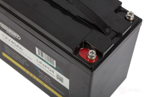 Литиевый тяговый аккумулятор Gelbert LiFePO4 (12V/40Ah/40A/480Wh) [6-EVF-45]