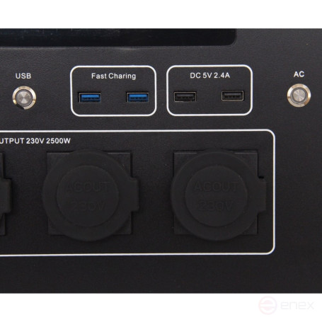Portable charging station PW-2500S