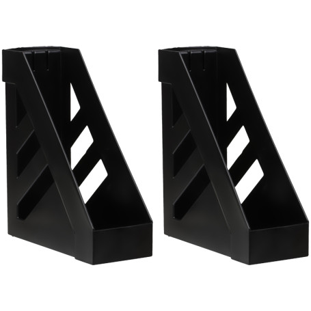 Paper tray vertical STAMP "Ultra", black, 2 pcs. per pack