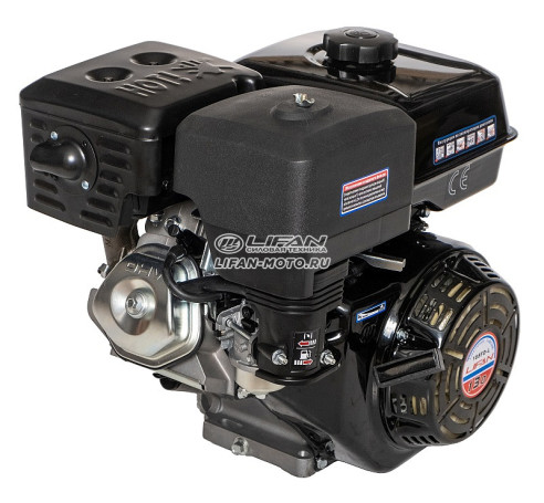 Двигатель Lifan 188FD-L, вал 25мм, катушка 18 Ампер