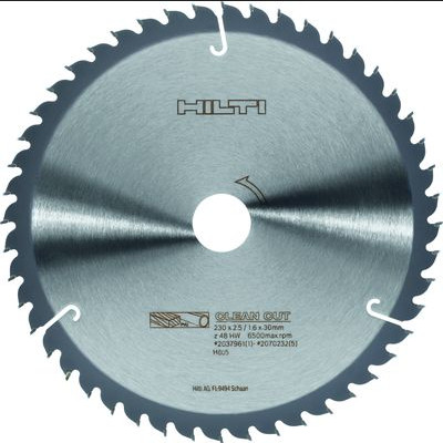 Circular saw blade SCB WS CC 230x30 z48 (5 pcs)