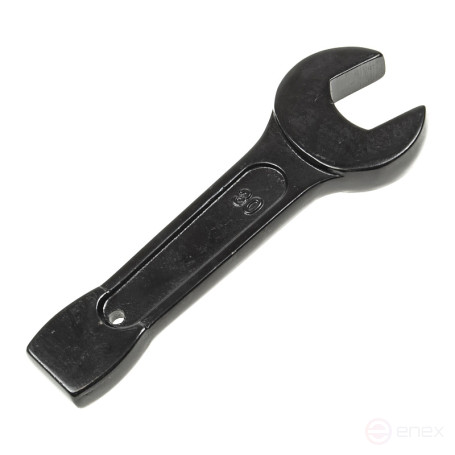 Ключ рожковый 30мм ER-33030 ударный односторонний (L-192мм) ЭВРИКА /1/25