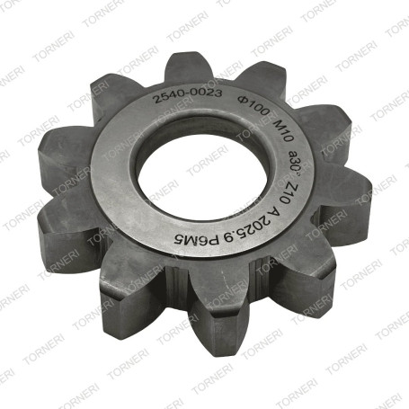 Долбяк дисковый M 10.0, z=10, 30°, D=100 мм, d=44.45 мм (2540-0023) TORNERI Т028205