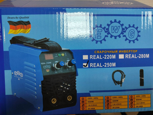 Сварочный аппарат EWG REAL-250М