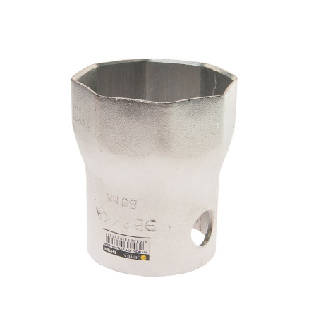 Ключ ступичный 80мм ER-61802 восьмигранный ЭВРИКА 1/20