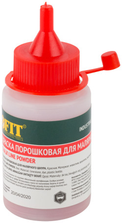 Marking paint for shock cord, 50 gr. red