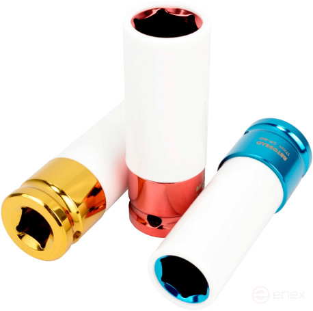 Impact wheel head *17 (DR1/2";L-85mm with plast.protection) Avtodor PRO 39227