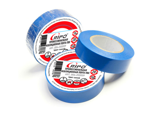 Ripo Blue PVC duct tape 15mm x 10m x 0.13mm