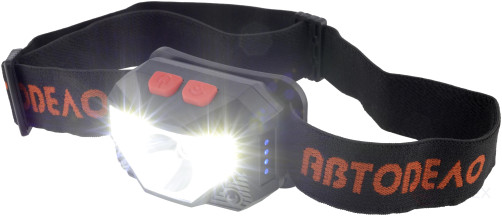Rechargeable Touch Head Lamp (3 sources) 180Lm, Li-ion 1000mAh (Car Body) 44350