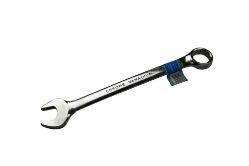 The key is a combined 11 mm chrome vanadium steel. Polished.